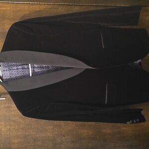Ted Baker mens black tuxedo dinner jacket size 38 S